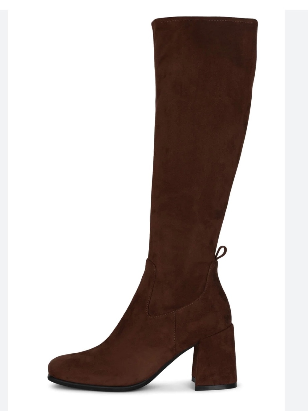 Jeffrey Cambell Hot Lava -K2 Knee-high stretch boot, Brown Suede, Size 8, NWT - Picture 2 of 9